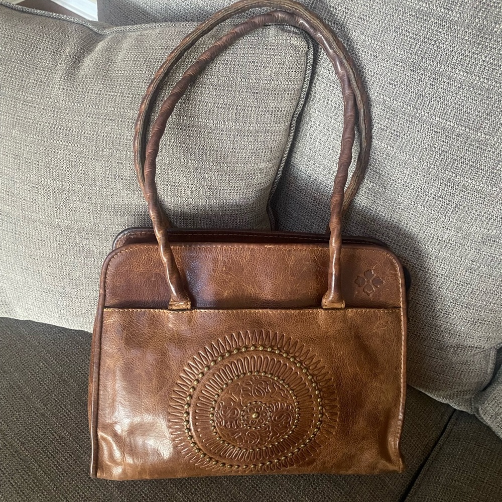 Patricia Nash Leather Shoulder Bag